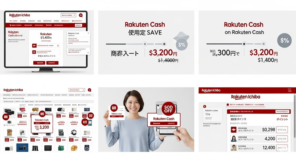 楽天市場は楽天キャッシュと楽天カードどっちがお得？のアイキャッチ画像