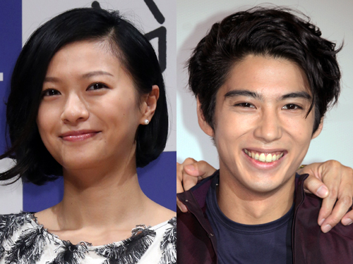  俳優の榮倉奈々さんと賀来賢人さん
