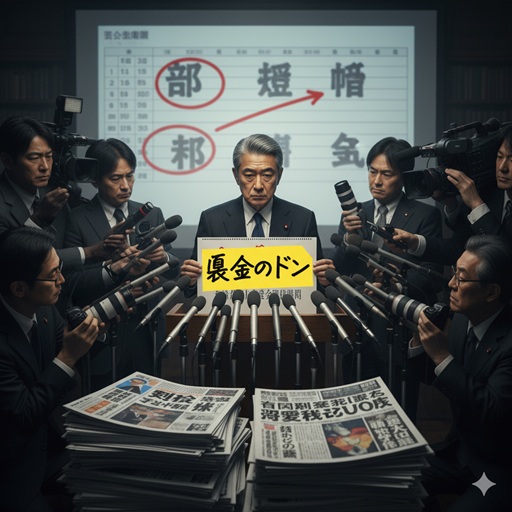 萩生田光一氏が裏金問題でついた不名誉なあだ名に関するセクションの見出し画像