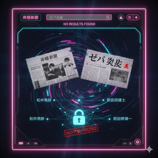 ゼパの炎上の噂や所属事務所に関するネット上の情報を象徴するイメージ