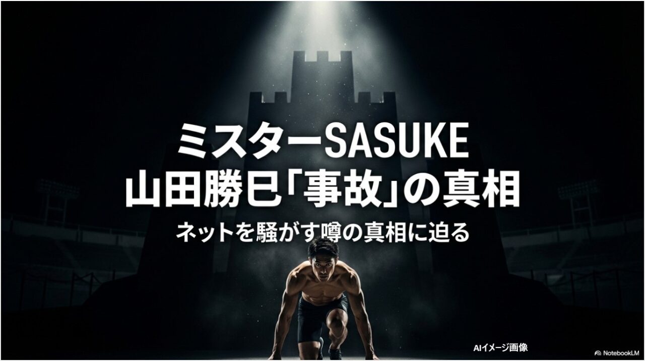 ミスターSASUKE山田勝巳の事故の真相に迫るアイキャッチ画像