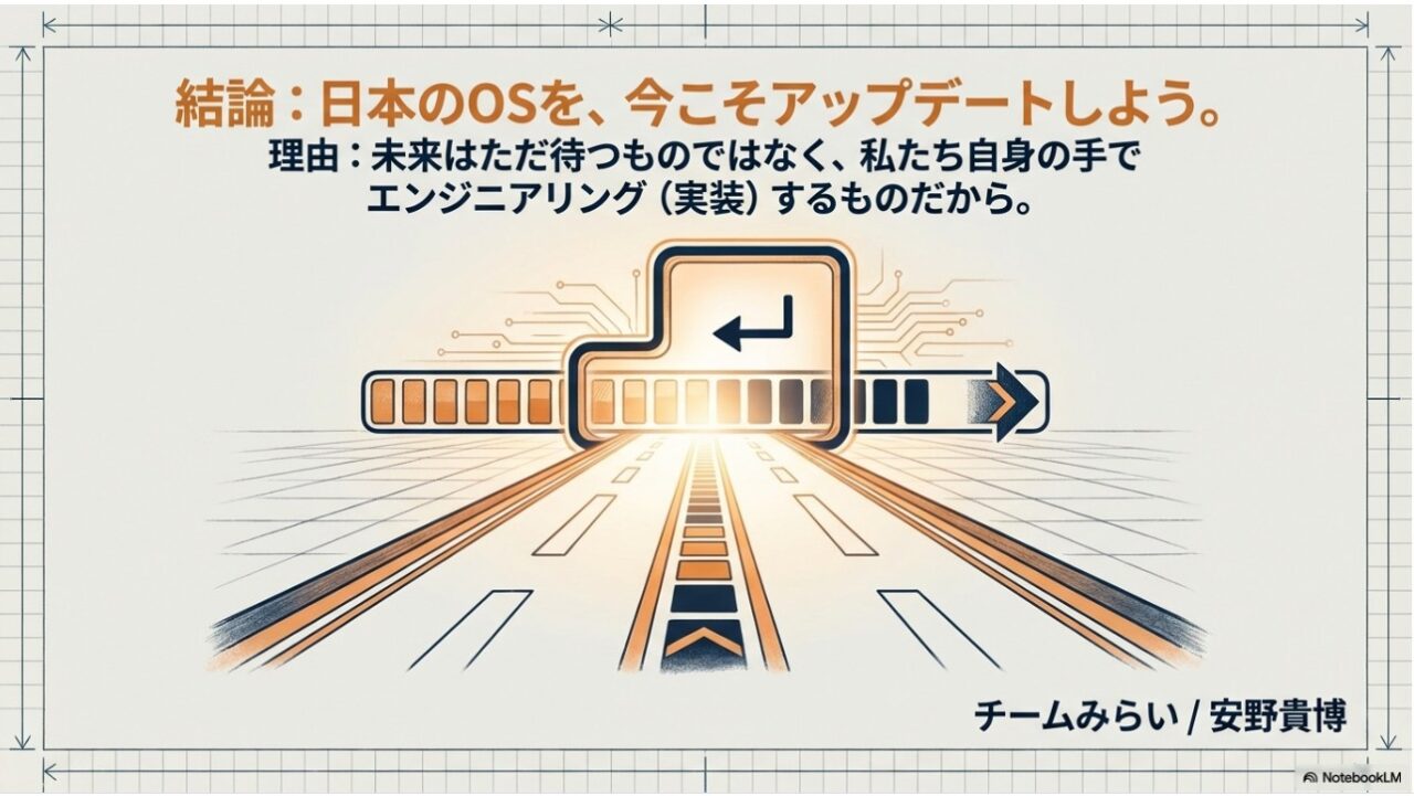 日本のOSをアップデートし未来を実装する