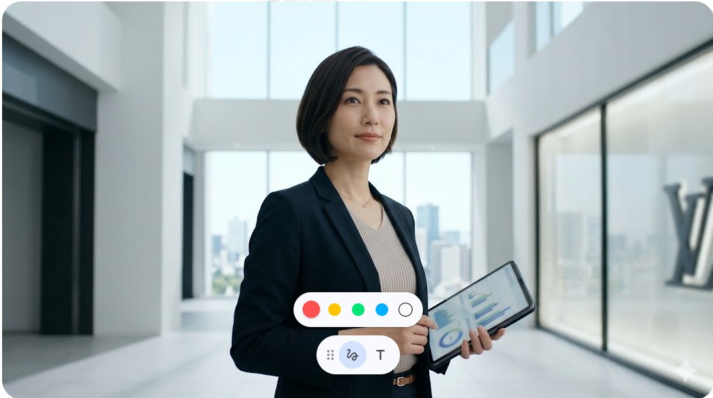 明るい陽光が差し込む高級ショップに並ぶ、白を基調とした洗練されたデザインのベビーカー