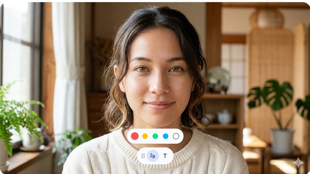 アメリカ人の血を引くクォーター特有の神秘的な明るい瞳を持つ女性のアップ画像